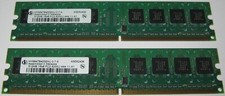 2 X Infineon 512 MB DDR2 533 MHz RAM Module - PC2 4200 - 240 Pin - Non-ECC picture
