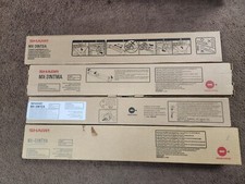 Set GENUINE Sharp MX50NTTB Black MX31NT Color Toner CMYK OEM MX 4100 4101 5001 picture