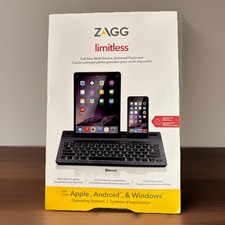 ZAGG Limitless, Full-Size Multi-Device Universal Bluetooth Backlit Keyboard picture