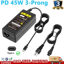 For Acer Chromebook 317 CB317-1H CB317-1HT USB-C Charger AC Adapter Power Cord picture