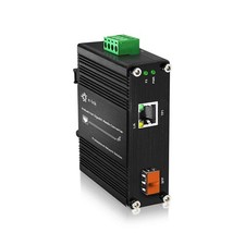 Mini Industrial Gigabit SFP Fiber Media Converter 10/100/1000Mbps IEEE802.3at picture