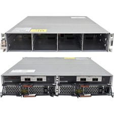 NetApp DS212C NAJ-1502 Expansion Shelf Disk 12x LFF 2xControllers IOM12 111-0... picture