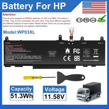 ✅WP03XL Battery for HP EliteBook 830 835 840 845 860 865 G9 G10 G11 M73468-005 picture
