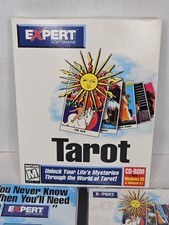 Expert Software Tarot CD ROM 1996 Windows 95 Vintage PC Complete Mint Disc  picture