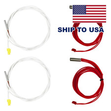 2 Pairs FLSUN V400 3D Printer Hotend Set Parts Heating Rods Heater Lines Tempera picture