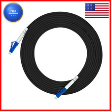 Jeirdus 75M Lc To Lc Outdoor Armored Simplex 9/125 Sm Fiber Optic Cable Jumper picture