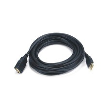 MONOPRICE 5435 USB 2.0 Extension Cable,15 ft.L,Black PK 10 picture