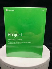 Brand New MS Project Professional 2016 Product Key Card picture