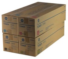 Genuine Konica Minolta TN713 CMYK Toners Set A9K8130 A9K8230 A9K8330 A9K8430 picture