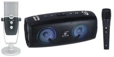 AKG ARA C22-USB Condenser Microphone 4 Recording/Podcast/Gamer+Bluetooth Speaker picture