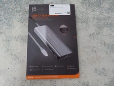J5 Create USB-C Dual 4K HDMI 10Gbps Mini Dock- NEW picture