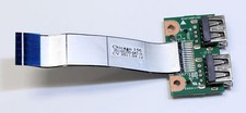 HP 2000-200 Series Genuine Laptop Dual USB Board 35110CJ00-04T-G w/ Ribbon Cable picture