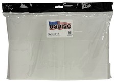 USDISC Plastic Sleeves 4mil 11 x 7.5, Double 2 Disc (Clear) Lot picture