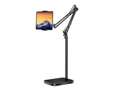 Tablet Floor Stand with 11lb Stable Base - Adjustable Height Stretchable picture
