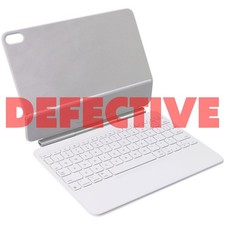 DEFECTIVE Apple Magic Keyboard for iPad Air 11-in M2/M3 & Air 4/5 Gen) - White picture