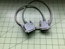 NEW Apple II/II+/IIe  DuoDisk Drive DB19 to DB25 Cable 3 Feet  picture