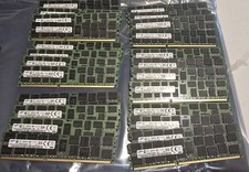 384GB in 24 Samsung 16GB 2Rx4 PC3L-12800R DDR3 1600MHz ECC RDIMM Memory RAM picture