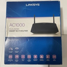 Linksys EA5800 AC1000 Dual Band Smart WiFi Router New Sealed Box Black picture