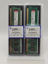 8GB 2x4GB PC3-10600 Kingston KVR13N9S8H/4 DDR3-1333 Desktop Ram Memory Kit DIMM picture