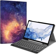 Keyboard Case for Samsung Galaxy Tab S8 11 2022/Tab S7 11 inch Slim Stand Cover picture