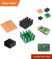 Advanced Cooling Solutions: Raspberry Pi Heatsink Kit with Adhesive Tape - 4pcs picture