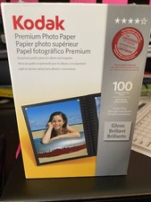 NEW Kodak Premium Photo Paper Gloss 100 Sheets Instant Dry 4x6 KG picture