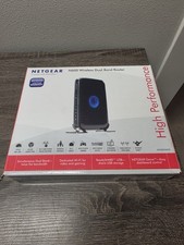 NETGEAR N600 Dual-Band Wireless Router WNDR3400 600 Mbps 4-Port Black picture