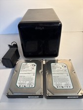 Drobo 4 Bay External Storage Array Enclosure DRO4D-U W/ 2 Hard Drives UNTESTED picture