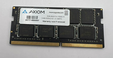 AXIOM 8GB 2Rx8 PC4-17000S-15 DDR4-2133 LAPTOP RAM 29777-0055507 (K60-79) picture