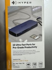 Hyper - HyperDrive Next​ 10 Port USB-C Hub, 4K HDMI, Ethernet, 2 USB-C, 2 USB-A picture