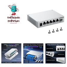 Ultra-Fast 5-Port 2.5Gb Unmanaged Switch with 10G SFP+ for Seamless Connectivity picture
