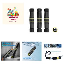 3-Pack  Waterproof Cat7 RJ45 Couplers - 10GB High-Speed Ethernet Connectors picture
