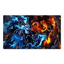 Mega Charizard Board Game Pokemon Table Playmat TCG CCG Mat Play Pad Mousepad picture