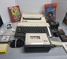 Vintage Atari 800XL Computer, Printer, Tape Drive, Games, Books & Accessories picture