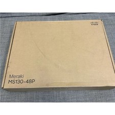 NEW Cisco Meraki MS130-48P-HW 48Port PoE Cloud Managed Ethernet Switch picture