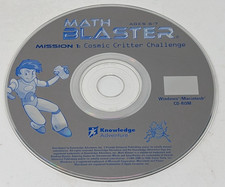 MATH BLASTER Mission 1: Cosmic Critter Challenge (CD-ROM, 2000, PC MAC) picture