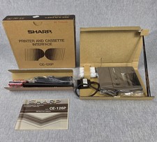 Sharp CE-126P Vintage Pocket Computer Printer/Cassette Interface New picture