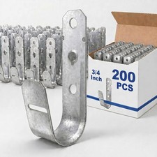 Metal J Hook 200 Pcs 3/4 Inch Cable Management picture