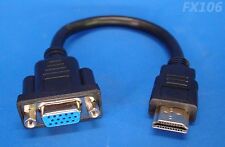 us seller HDMI TO VGA MONITOR CABLE COMPUTER TV CORD 15-PIN 1080P PC picture