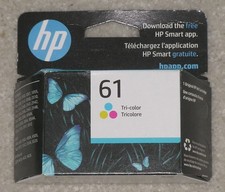 10/2026 Genuine OEM HP 61 Tri-color Ink Tank Print Cartridge CH562WN Sealed Box picture