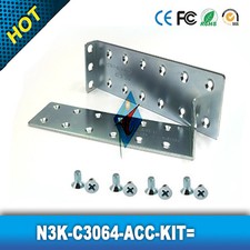 1 pair NEW N3K-C3064-ACC-KIT Rack Mount Kit For Cisco N3K-C3064PQ-10GX picture