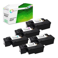 TCT For Dell Multi-Fuction E525w series 5 Pack Laser Toner Cartridge Color Set picture