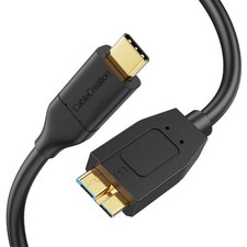 CableCreation USB C Hard Drive Cable 4FT, USB 3.1 C to Micro B Cable 10Gbps USB picture