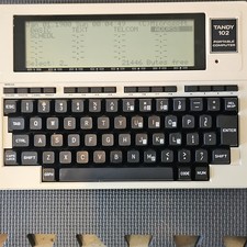 Tandy 102 Portable Computer  - no power cord, but works.  picture