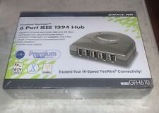 IOGEAR Hi-Speed FireWire MiniHub GFH610 6-Port Compact Hub 6-pin IEEE 1394 NEW picture