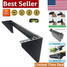 Space-Saving 19-Inch 2U Wall-Mount Rack for Servers - Fully Assembled, Versatile picture