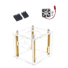 Acrylic Case Transparent Enclosure Clear Protective Shell For Orange Pi Zero 3 picture