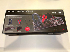 TekNmotion Nibiru 4-in-1 Gaming Bundle USB RGB Keyboard Mouse Headset Mousepad picture
