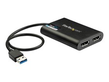 StarTechcom Adapter USB to Dual DisplayPort 4K 60Hz USB32DP24K60 picture