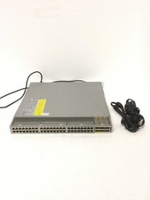 Cisco Nexus 2348TQ 48-Port Fabric Extender w/ 2× N220-PAC-400W PSUs & Ears WORKS picture